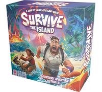 Asmodee - Survive The Island - El icónico juego de mesa de supervivencia | Fácil de aprender, alta tensión con tiburones y monstruos marinos | Perfecto para familias y noches de juegos | A partir de 8