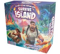 Asmodee survive the island, juego de mesa familiar de supervivencia, e