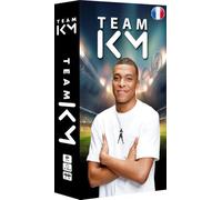 Asmodee Team KM Be in The Game - Juego de cartas de fútbol - Juego de mesa Kylian Mbappé - Familia y niños a partir de 7 años - 2 a 6 jugadores - 30 a 45 min - Versión francesa
