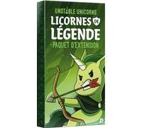 Asmodee TeeTurtle Unstable Unicorns - Extensión: Unicornios de Leyenda - Juegos de Mesa - Juegos de Cartas - Juegos para Adultos y niños a Partir de 8 años - 2 a 8 Jugadores - Versión Francesa