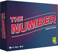 Asmodee The Number (FR) - Un Juego de Cartas de Repo Games - 2 a 5 Jugadores - Juego de Mesa para la Familia - Aproximadamente 10 Minutos - para niños y Adultos - 8+ - Inglés/French