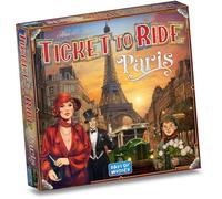 Ticket to Ride Paris - Juego de estrategia de construcción de rutas con autobuses parisinos detallados, divertido juego familiar para niños y adultos, a partir de 8 años, 2-4 jugadores, tiempo de