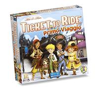 Asmodee - Ticket to Ride: Primer Viaje - Juego de Mesa para niños y familias - Completo con Mapa, vagones, Tarjetas y entradas - 2-4 Jugadores, 6+ años, 15-30 Minutos, edición en Italiano