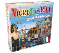 Asmodee - Ticket to Ride San Francisco - Juego de Mesa - Explora la Ciudad Dorada de la Paz y el Amor - Juego de Estrategia para Familias y Amigos - 2-4 Jugadores, 8+ Años, Edición en Italiano