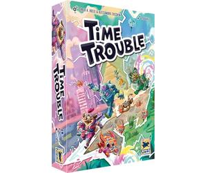 Asmodee Time Trouble - Juego de Mesa estratégico para Viajar en el Tiempo, Juego cooperativo para 2 a 4 Jugadores a Partir de 9 años con 7 Niveles de dificultad, versión en francés- Hans im Glück