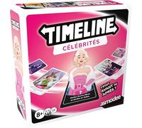 Asmodee - Timeline Celebridades - Juego de Mesa Cultura General Familiar - Desde 8 años - Celebridades Culture Pop - 2 a 6 Jugadores - 15 min - Versión Francesa