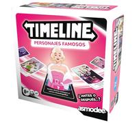 Asmodee Timeline Personajes Famosos, Juego de Cartas Educativo de Historia y Biografías, Ordena Cronológicamente a Figuras Icónicas, A Partir de 8 Años, De 2 a 6 Jugadores, 15 Minutos, Español