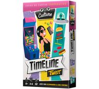 Asmodee Timeline Twist Pop Culture, Juego de Mesa Cooperativo y Educativo | Cultura Popular, Ordena Eventos en la Línea Temporal, A Partir de 7 Años, De 2 a 8 Jugadores, 15 Minutos, Español