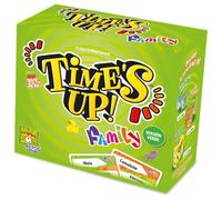 Asmodee Time's Up! Family Verde, Juego de Mímica y Palabras | Para Familias y Niños, A Partir de 8 Años, De 4 a 12 Jugadores, 40 Minutos por Partida, Español
