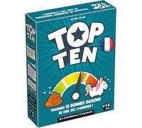 Asmodee - Top Ten Jeu de société, d'ambiance, Multicolore - Versión Francesa