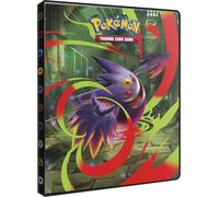 Asmodee Ultra Pro - Pokémon - Megaevolución: Llamas Fantasmagóricas (ME02): Cuaderno de tarjetas Pokémon - Capacidad: 80 cartas - Juegos de mesa - Accesorio para tarjetas coleccionables