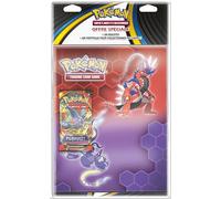 Asmodee Ultra Pro - Pokémon - Megaevolución: Llamas Fantasmagóricas (ME02) - Pack Portafolio + Booster (Modelo Aleatorio), Juegos de Mesa, Tarjetas coleccionables, versión Francesa