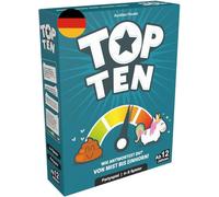 Asmodee- Unicorn Top Ten, Color Multicolor, Colorido (Cocktail Games COGD0008), versión alemana