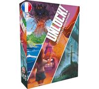 Asmodee - Unlock! Enchanted Adventures Space Cowboys - Juegos de Mesa - Juego de Escape cooperativo - 3 Aventuras inéditas - a Partir de 10 años - 1 a 6 Jugadores - 60 min - Versión Francesa