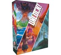 Asmodee - Unlock! Enchanted Adventures Space Cowboys - Juegos de Mesa - Juego de Escape cooperativo - 3 Aventuras inéditas - a Partir de 10 años - 1 a 6 Jugadores - 60 min - Versión Francesa