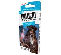 Space Cowboys - Juego de mesa Unlock! Miniaventuras Los secretos del pulpo - 1-6 jugadores, 30-45 min