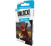 Asmodee – Juego Unlock! Miniaventuras Máscara roja – 1-6 jugadores, 10+ años, 30-45 min – Español