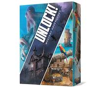 Asmodee | Unlock! Mystery Adventures | Juego de Mesa de Escape Room para Adultos y Familias | A Partir de 10 Años | De 2 a 6 Jugadores | 180 Minutos por Partida | Español
