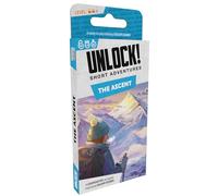 Asmodee Unlock! Short Adventures 13: The Ascent - Juego de Cartas de Estrategia Escape Room, Juego de Rompecabezas en Solitario o cooperativo, Aventura impulsada por la Historia para niños y Adultos