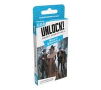 Asmodee Unlock! Short Adventures - Juego familiar de asesinato en | Juego de rompecabezas cooperativo de escape para 1-6 jugadores, 30 minutos, juego de mesa a partir de 10 años