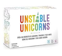 Asmodee, Unstable Unicorns, Juego de Mesa, 2-8 Jugadores, 8+ años - Versión italiana