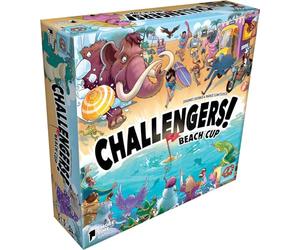 Asmodee Z-Man Games Challengers Beach Cup - Juegos de Mesa - Juego Interactivo de Deck Building - Juegos para Adultos y niños a Partir de 8 años - 1 a 8 Jugadores - Versión Francesa