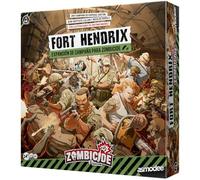 Asmodee Zombicide 2ª Edición: Fort Hendrix, Expansión con 10 Misiones, Caminantes Fusileros y 6 Nuevos Supervivientes, A Partir de 14 Años, De 1 a 6 Jugadores, 60 Minutos, Español