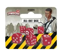 Asmodee Zombicide 2e: All-out Dice Expansión Juego de Mesa