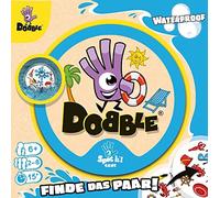 Asmodee - zygomatic - dobble waterproof - juego familiar - juego de ca