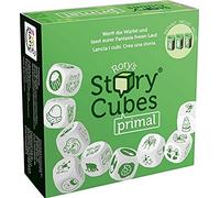 Asmodee- Animales Rory's Story Cubes Primal, Color Verde, Blanco. (Zygomatic ASMD0063)