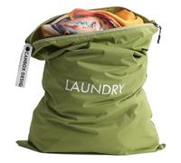 Asnews Bolsas de Lavandería, Gran Capacidad 120L Impermeable Nylon Bolsa Ropa Sucia, Wet Dry Bag con Cierre para Viajes o Campamento, 60 X 90cm