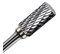 ASNOMY 1 pieza Escofina - 6 x 12mm Fresa Metal Lápices Set Taladro Bit fresas de diamante Rotary Archivo Tungsteno Acero Herramientas Rotary Burr para lijar archivos taladrar metal pulido - A