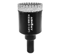 ASNOMY 32 mm Diamante Sierras de Corona, dentadas sierra perforadora Taladro Diamante, Broca Diamante de Rendimiento para Vidrio,Teja,Granito,Mármol,Cerámica