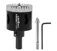 ASNOMY 38mm Broca de Diamante con Broca Piloto Central,Dentada Brocas Coronas de Diamante para porcelanico,Cristal Broca corona Sierra Perforadora para Taladrar Porcelana,Azulejos,Cerámica,Vidrio