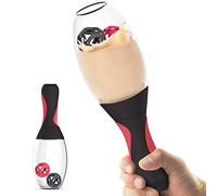 Asobu Samba Shaker, De plástico, Rosa, Verde, 11 X 22 X 15.5 cm