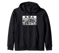 Asociación de Camino de Guerra Nativo - N.W.A. Sudadera con Capucha