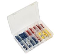 Asortimento De Terminales Crimp Sealey 200 Piezas Azul, Rojo Y Amarillo AB038MT