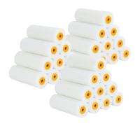 ASOUUNLD 30 Piezas Rodillos de Espuma para Pinturas, Rodillos de Pintura de 10 cm Mini Rodillo de Espuma Rodillos Pintura Pequeños de Espuma para Muebles, Puertas, Mesas, Superficies Lisas