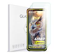 Asoway Protector de Pantalla para Ulefone Armor X31 Cristal Templado [3 Piezas], Dureza 9H, Antiarañazos, Antihuellas, Sin Burbujas, Ultra Resistente, Fácil de Instalar