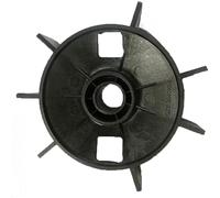 Aspa del ventilador de refrigeración del motor M2BAX100-132 for la serie IE3 3GZC304110-3 | Compatible con eje de 16,7 mm de diámetro y 122 mm de diámetro exterior