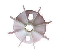 Aspa del ventilador del motor de freno QAEJ112M4A Aspa del ventilador 4KW 100EJ, diámetro del orificio 25 mm, diámetro exterior 160 mm