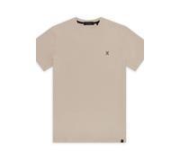 ASPACT Unisex Zuri Tee Sand Talla: XS | Camisetas de Seda Outlet | Unisex | Marrón