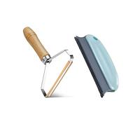 aspador portátil para moqueta, Rodillo de Pelusa removedor de Pelo de Mascotas, Cepillo de Goma, 2 Unidades, fácil de Quitar suéter, Abrigo Tejido, Pelo de Perro y Pelusa de alfombras, árbol de Gatos