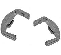 Aspares Tapa de riel delantero para lavavajillas LAMONA HJA8630 (juego de 2 piezas)