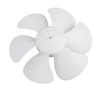 Aspas de ventilador compactas y eficientes de 6 aspas para campanas de ventilación de techo, mejorando silenciosamente el rendimiento del flujo de aire (12 pulgadas)