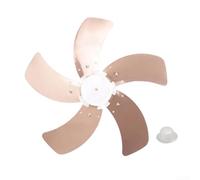 Aspas de ventilador eléctrico de aluminio para un flujo de aire superior y bajo ruido, perfectas para reemplazo tanto en ventiladores de mesa como de pie, varios tamaños disponibles (16 pulgadas)