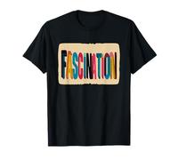 Aspecto Colorido y fascinado para Adultos y niños Camiseta