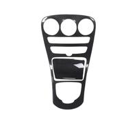 Aspecto De Carbono Para Benz Clase C W205 C180L 2015 2016 2017 2018 Cubierta Del Panel De La Palanca De Cambios De La Consola Central Del Coche BLNETU(A WITH CLOCK)