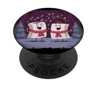 Aspecto de Papel higiénico Happy Caroling PopSockets PopGrip Adhesivo