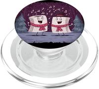Aspecto de Papel higiénico Happy Caroling PopSockets PopGrip para MagSafe